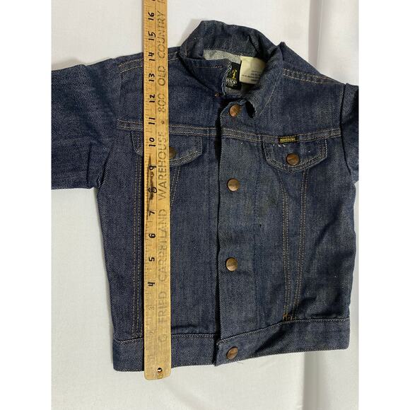 Vintage Maverick Blue Bell Denim Jacket – Toddler Size 5T Made in USA - Picture 5 of 8